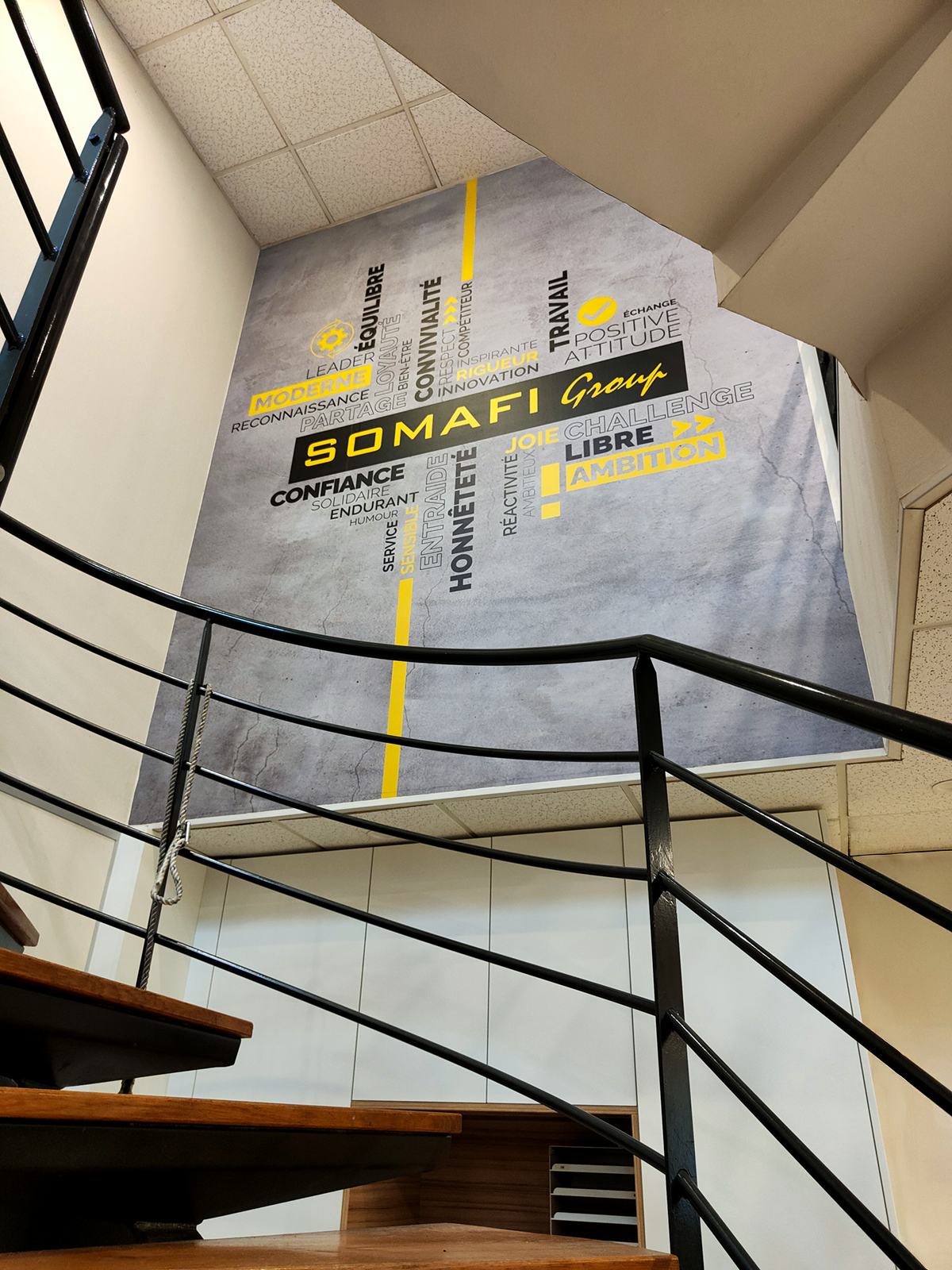 Décoration murale jet tex - accueil 