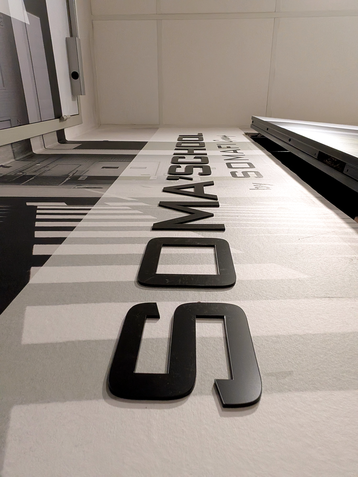lettre reliefs - Salle de formation