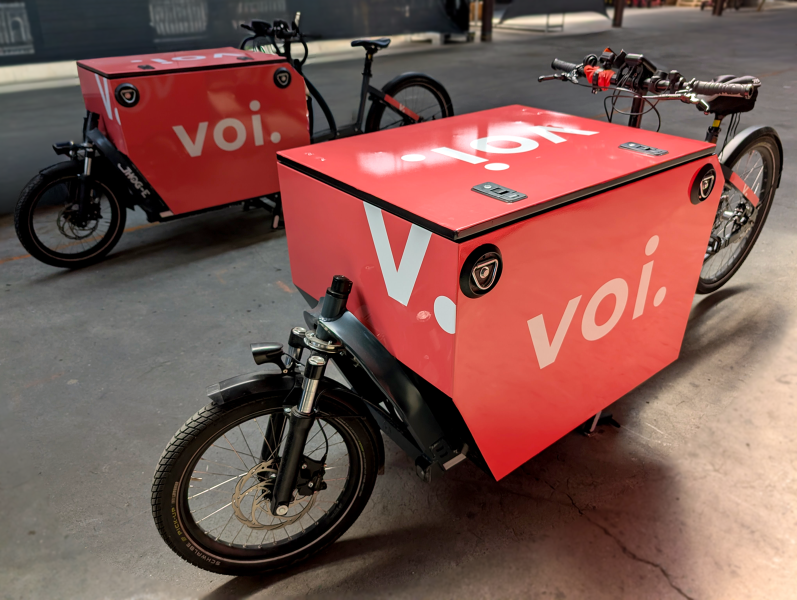 Covering - vélo cargo électrique 