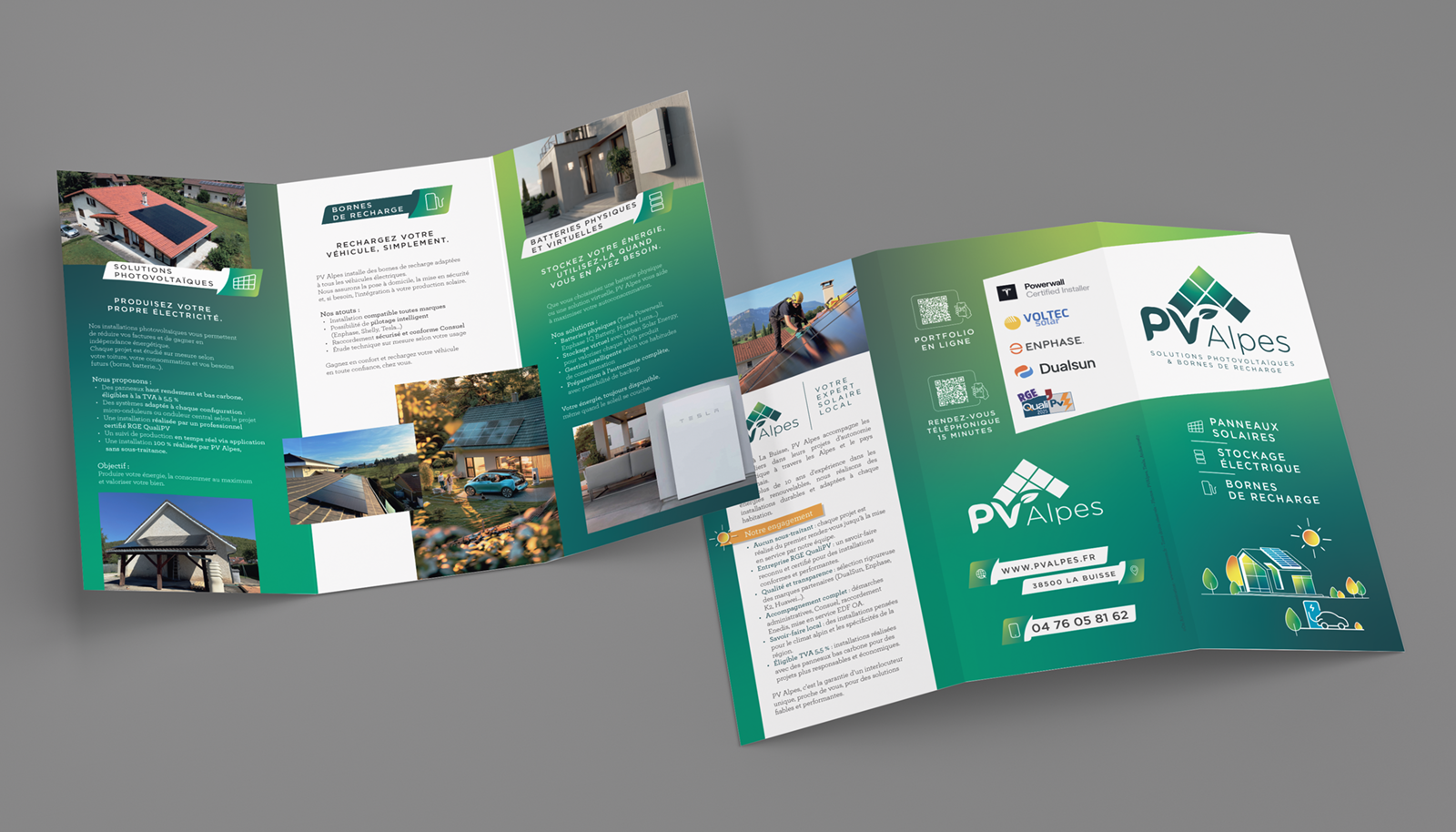 Dépliant 3 volets 